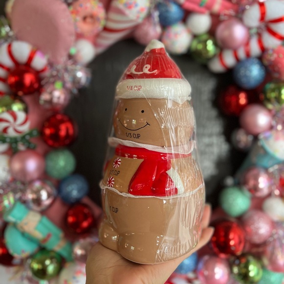 ✨NEW🎅Target Bullseye Playground 2024 Gingerbread Man Measuring Cups🍪 - Picture 4 of 10